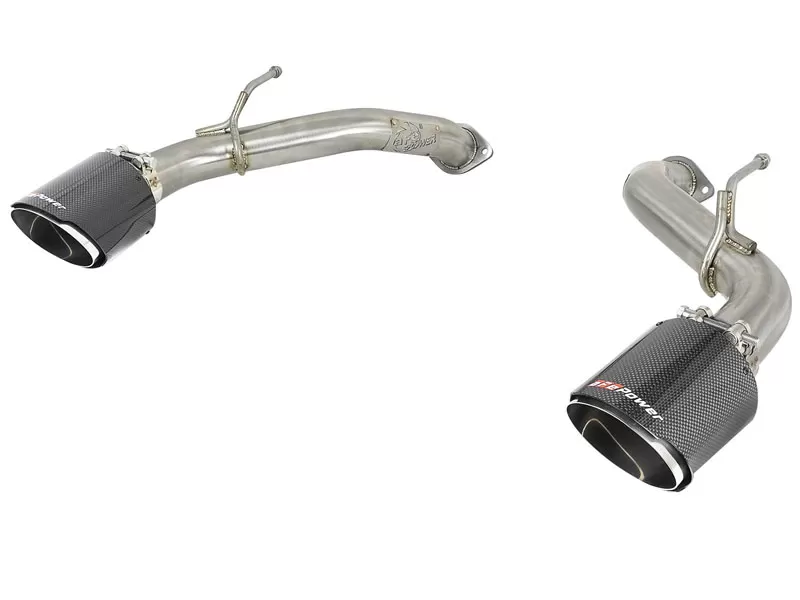 Takeda 2-1/2" 304 Stainless Steel Axle-Back Exhaust System - 49-36130NM-C