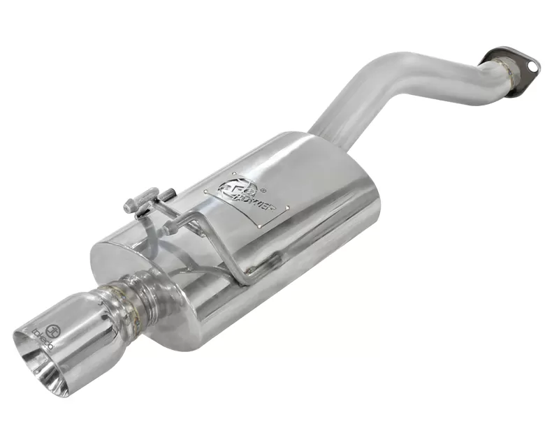 Takeda 2-1/2" 304 Stainless Axle-Back Exhaust System Honda Civic Si L4 2.0L 2006-2011 - 49-36606
