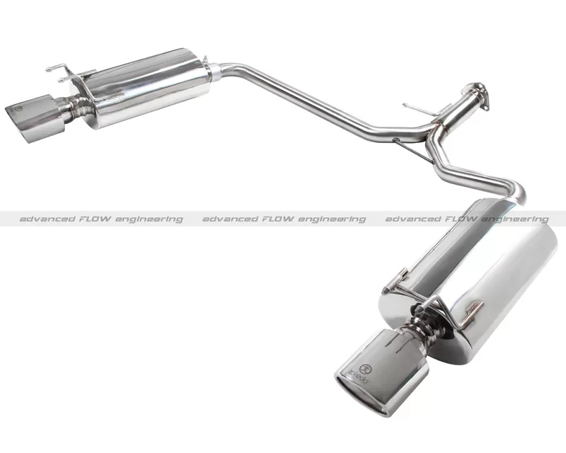 Takeda 2-1/4" - 1-3/4" 304 Stainless Axle-Back Exhaust System Honda Accord EX|EX-L V6 3.5L 2013-2017 - 49-36607