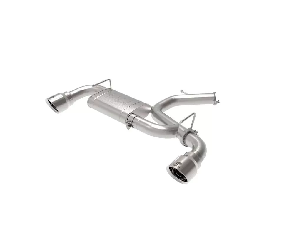 Takeda-ST 3 IN 304 Stainless Steel Axle-Back Exhaust System w/Polished Tips - 49-37009-P