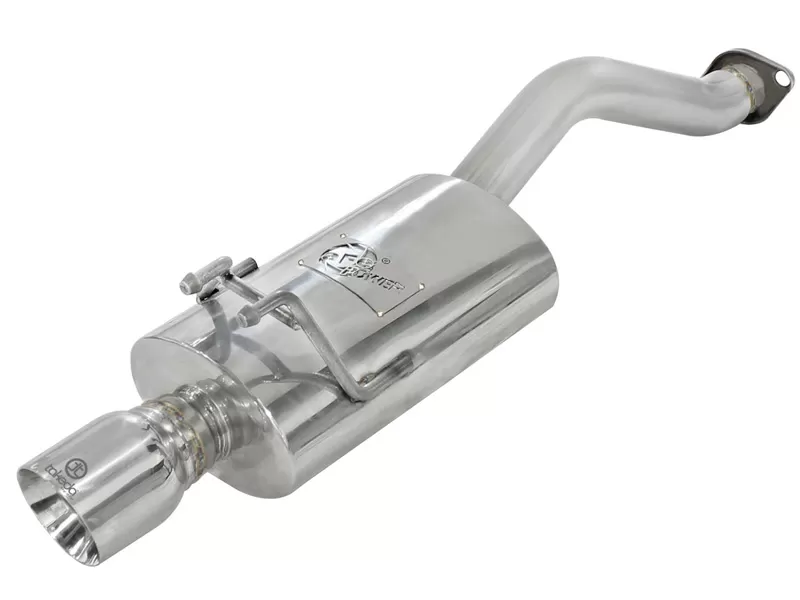 49-36606 Takeda 2-1/2" 304 Stainless Steel Axleback Exhaust System Honda Civic Si (Coupe/Sedan) 06-11 I4-2.0L - 49-36606