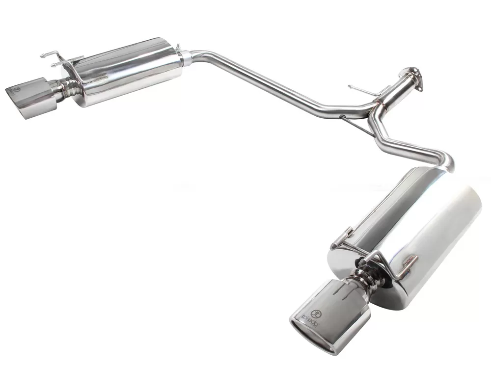 Takeda 2-1/4" to 1-3/4" 304 Stainless Steel Axle-Back Exhaust System Honda Accord (Coupe) EX-L 13-17 V6-3.5L - 49-36607