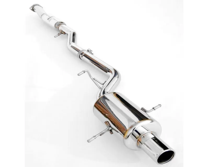 Invidia G200 Catback Exhaust System with Rolled Stainless Steel Tips Subaru Forester XT 2004-2008 - HS04SFRG2S