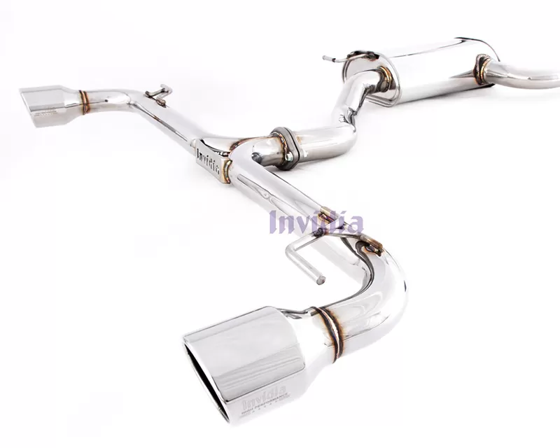 Invidia Q300 Polished Stainless steel tip Catback Exhaust Volkswagen Golf GTI 2.0 Turbo 2009-2014 - HS09GF6G3S