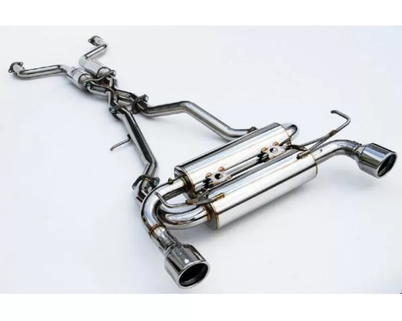 Invidia Gemini Rolled Catback with Stainless Steel Tips Infinity FX35 | FX37 2009-2013 - HS09IFXGIS