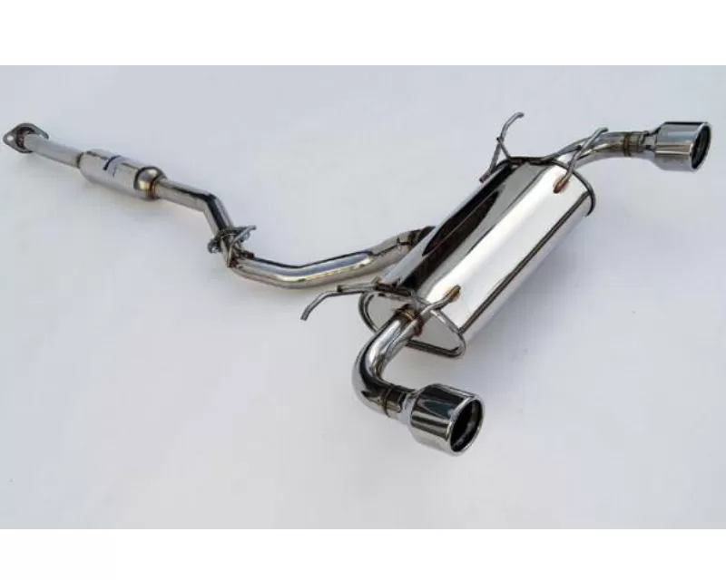 Invidia Q300 Catback Exhaust with Rolled Stainless Steel Tips Subaru BRZ | Scion FRS | Toyota GT-86 2012+ - HS12SSTG3S
