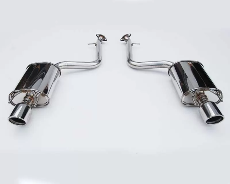 Invidia Q300 Rolled Stainless Steel Polished Tips Lexus IS350 | IS250 2014 - HS13LISG3S