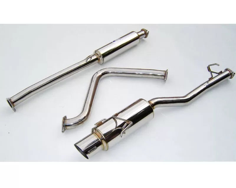 Invidia N1 Catback Exhaust System with 60mm Stainless Steel Tip Honda Prelude 1997-2001 - HS97HP1GTP