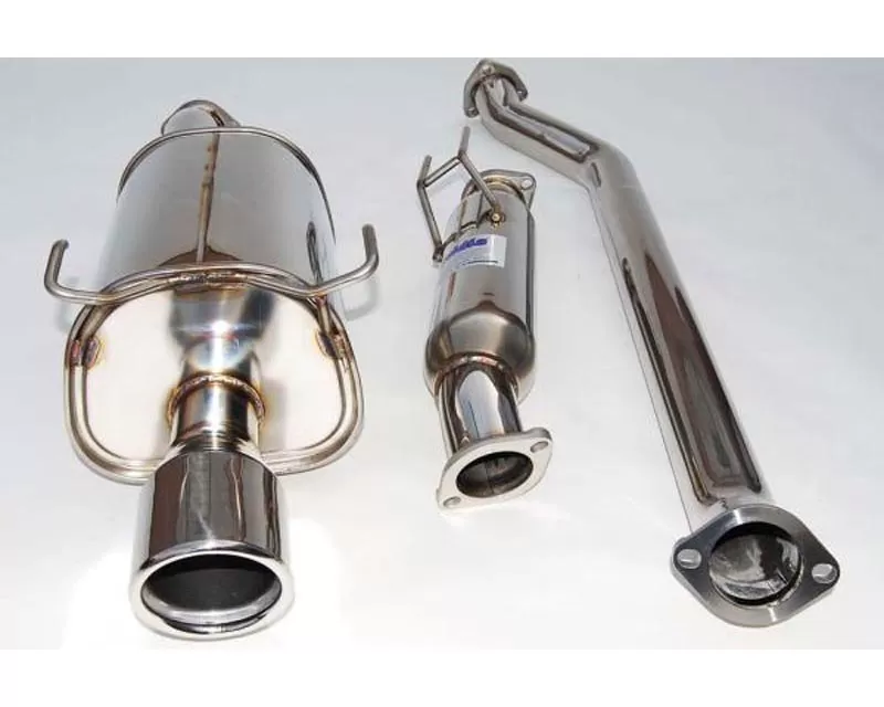Invidia Q300 Catback Exhaust Stainless Steel Rolled Tip Acura RSX Type-S 2002-2006 - HS01AR1G3S
