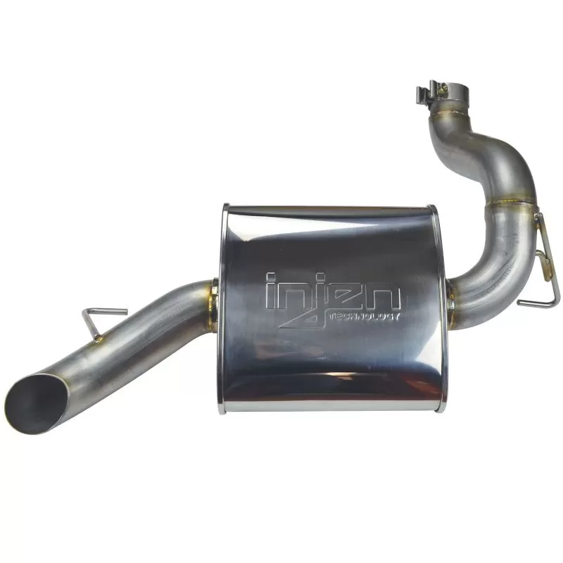Injen SES High Tuck Axle Back Exhaust System Polished Jeep Wrangler JL 18-20 - SES5006AB