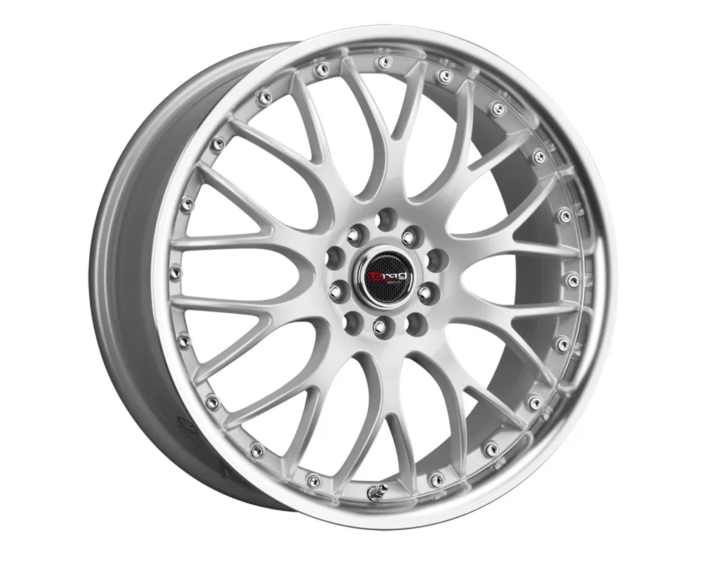 Drag DR-19 Silver Machined Lip 18x7.5 5x108/115 42 - DR191875304273S