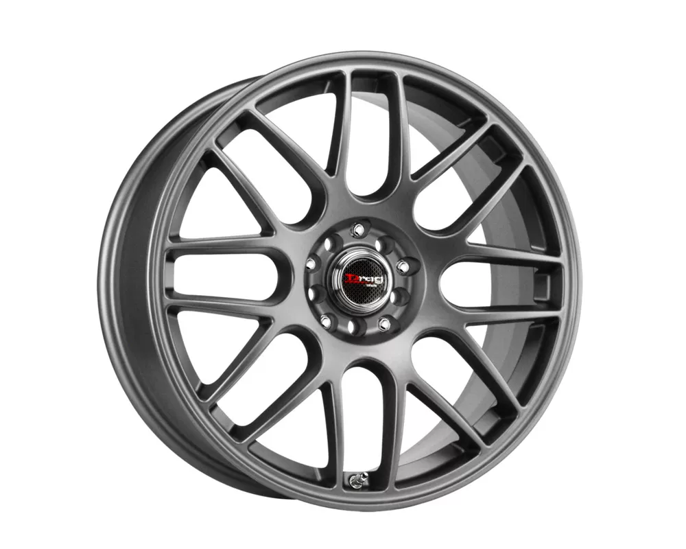 Drag DR-34 Charcoal Gray Full Painted 17x7.5 4x100/114.3 42mm - DR341775044273GMF1