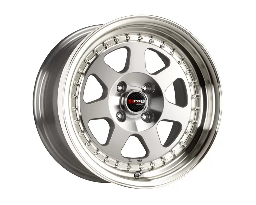 Drag DR-27 Full Machined Face 15x7 4x100 40mm - DR27157264073M