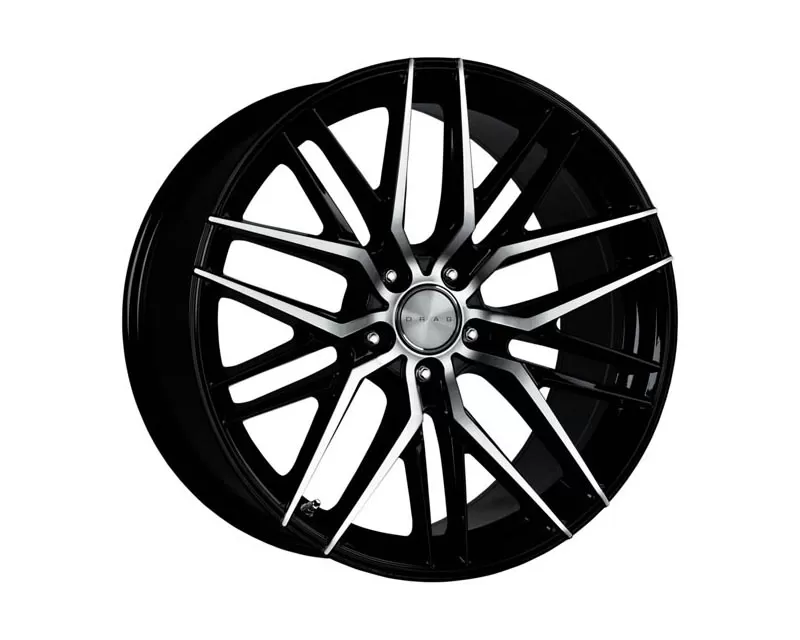 Drag DR-77 Wheel 16x7 5x1000/114.3 40 BKMTXX Flat Black Full Painted - DR77167054073BF1