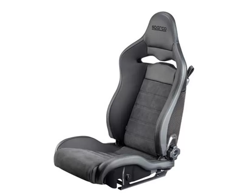 Sparco SPX Black | Grey Gloss Carbon Left Seat - 00974ZGLNRGRSX