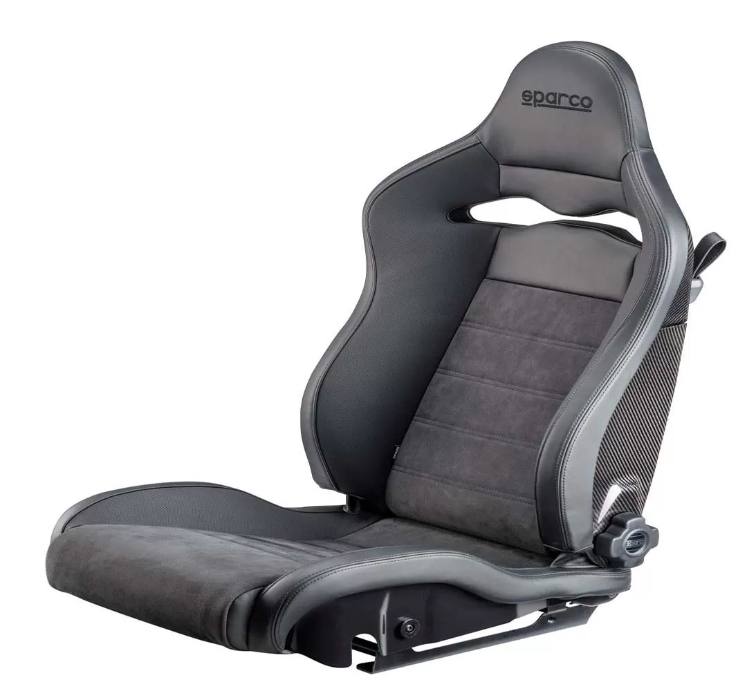Sparco Seat SPX Leather|Alcantara Black Left - 00974ZNRSX