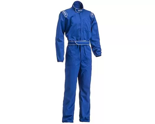 Sparco Blue MX-3 Mechanic Suit | S - 002004AZ1S