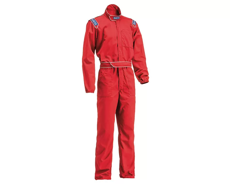 Sparco Red MX-3 Mechanic Suit | XL - 002004RS4XL