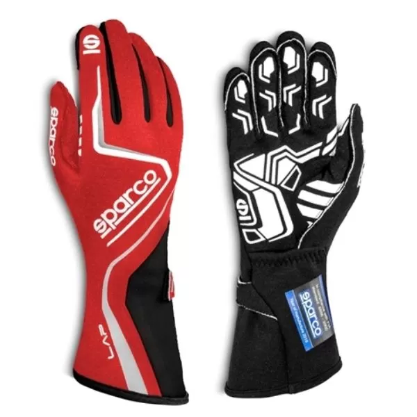 Sparco Lap Racing Gloves Red/Black | 09 - 00131509RSNR