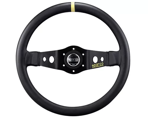 Sparco 215 Leather Universal Racing Steering Wheel - 015R215CLN