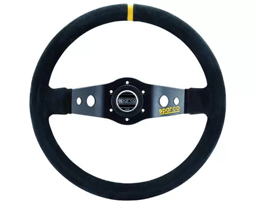 Sparco 215 Suede Universal Racing Steering Wheel - 015R215CSN