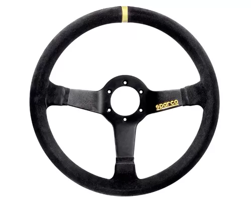Sparco 345 Suede Universal Racing Steering Wheel - 015R345MSN