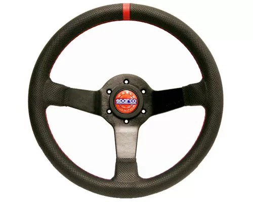 Sparco Champion Universal Leather Steering Wheel - 015TCHMP