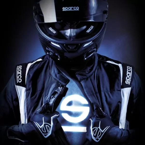 Sparco Lap Racing Gloves Navy/White | 12 - 00131512BNBI