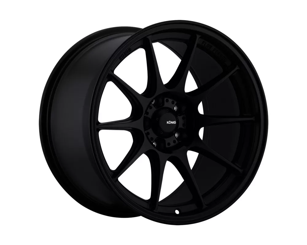 Konig Dekagram Semi-Matte Black Wheel 18x8.5 5x114.3 35mm - DK88514355