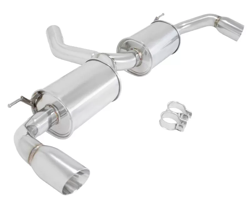 Megan Racing Supremo Axle Back (Stainless Rolled Tips) BMW X5 E70 2007-2013 - MR-ABE-BE70-SRT