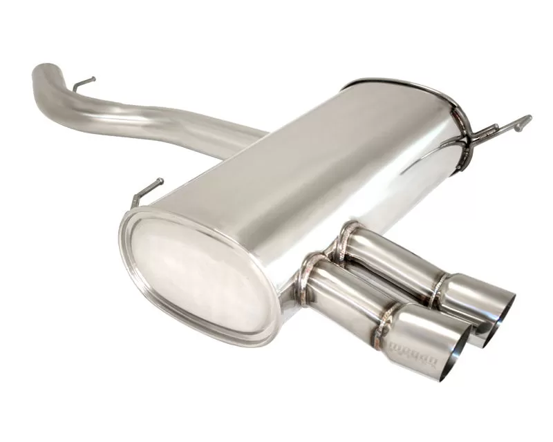Megan Racing Supremo Exhaust System (Stainless Rolled Tips) BMW 328i | 328ix E90/E92 2007-2011 - MR-ABE-BE9092-SS