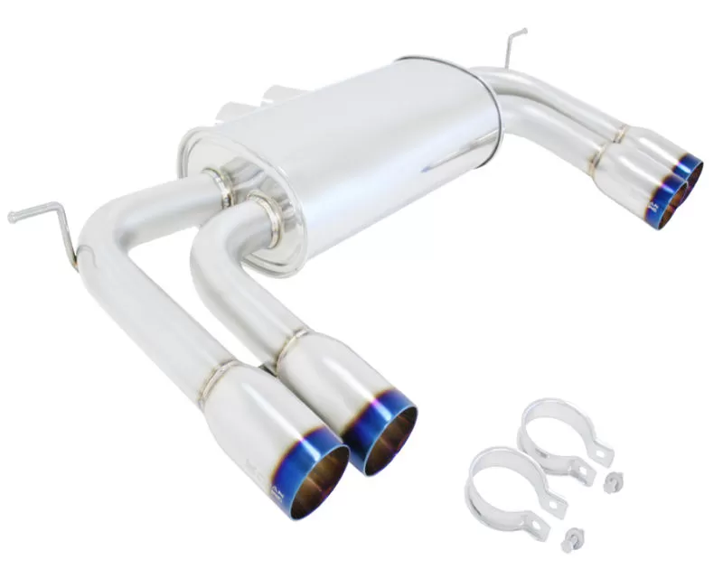 Megan Racing Supremo Exhaust System (Burnt Rolled Tips) BMW X5M | X6M 2010-2014 - MR-ABE-BX5M-VO