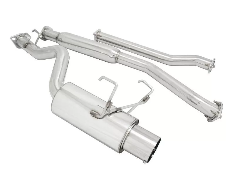 Megan Racing Drift Spec Style Catback Exhaust System with 4inch Tip and Muffler Honda Civic Si 2001-2005 - MR-CBS-HC02SIN