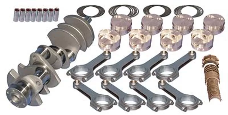 Eagle Ford 302 Rotating Assembly Kit 5.400in I-Beam - +.030 Bore - Twisted Wedge Heads - 3.25in Stro - 14031030
