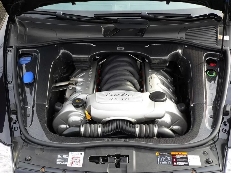 GruppeM Carbon Fiber Ram Air Intake System Porsche Cayenne Turbo 955 02-06 - FRI-0143
