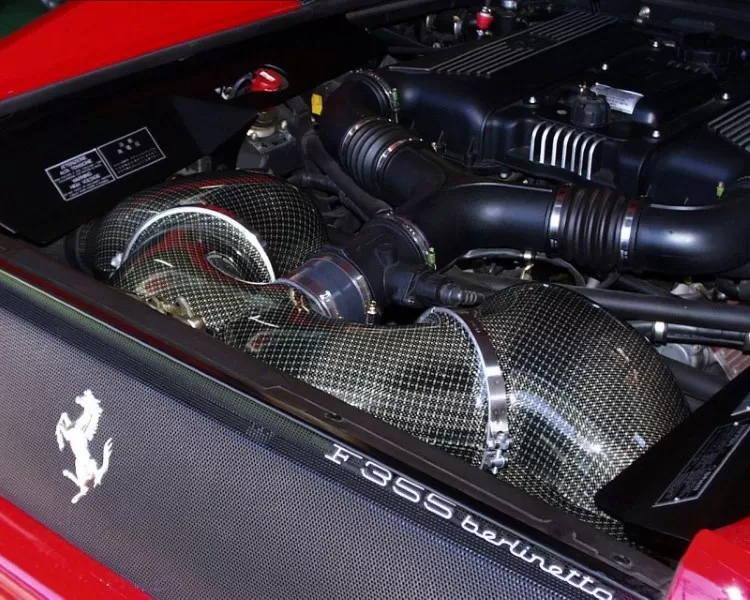 GruppeM Carbon Fiber Ram Air Intake System Ferrari F355 M5.2 V8 3.5 96-99 - FRI-0154