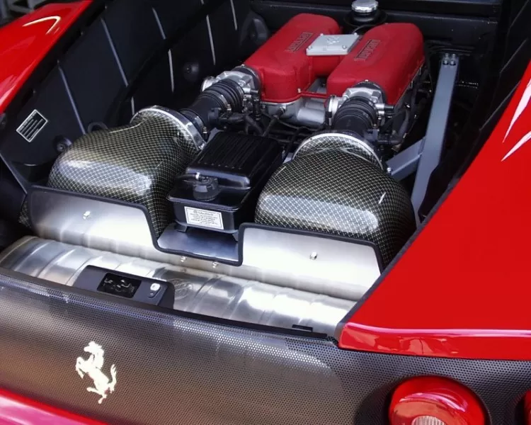 GruppeM Carbon Fiber Ram Air Intake System Ferrari F360 V8 3.6 99-05 - FRI-0172