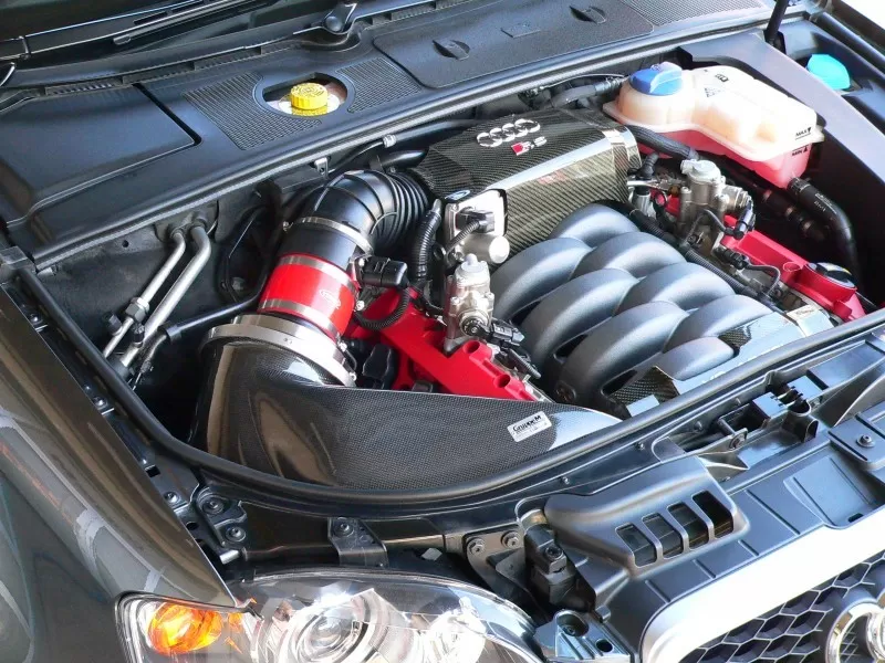 GruppeM Carbon Fiber Ram Air Intake System Audi RS4 V8 B7 06-09 - FRI-0194