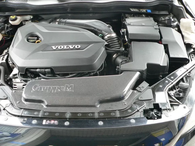 GruppeM Carbon Fiber Ram Air Intake System Volvo V40 1.6 Turbo 13-18 - FRI-0210