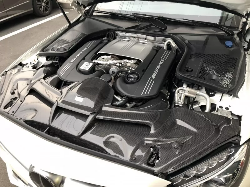 GruppeM Carbon Fiber Ram Air Intake System Mercedes-Benz C63 AMG W205 15-20 - FRI-0407