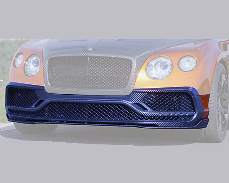 Mansory Carbon Fiber Front Bumper | Front Lip Bentley Continental GT | GTC 2016 - 508 802 082