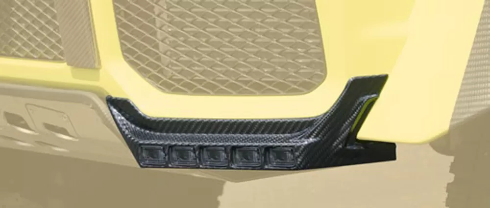 Mansory Matte Carbon Fiber Add-On Bumper Light Bar Mercedes-Benz G-Class W463 99-17 - 66M 102 761