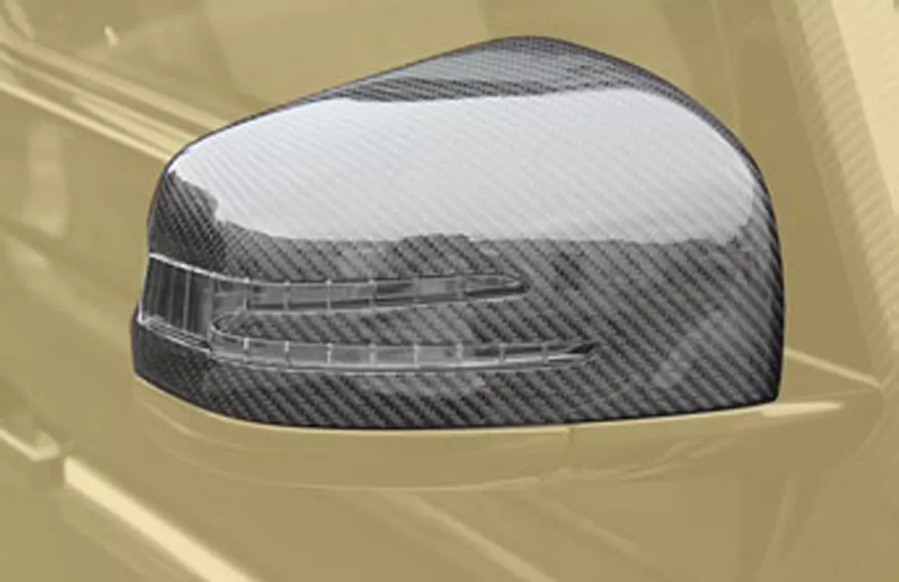Mansory Glossy Carbon Fiber Mirror Cover Mercedes-Benz G-Class W463 99-17 - 66G 522 751