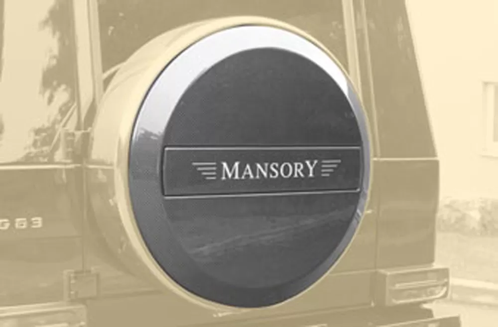 Mansory Matte Spare Wheel Cover Mercedes-Benz G-Class W463 99-17 - 66M 831 741