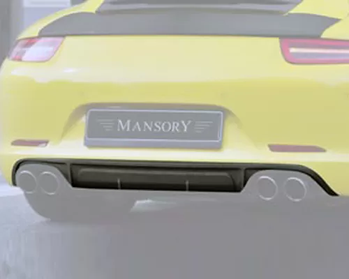Mansory Carbon Fiber Rear Diffuser Porsche 991 Carrera | Carrera S 12-16 - 991 802 891