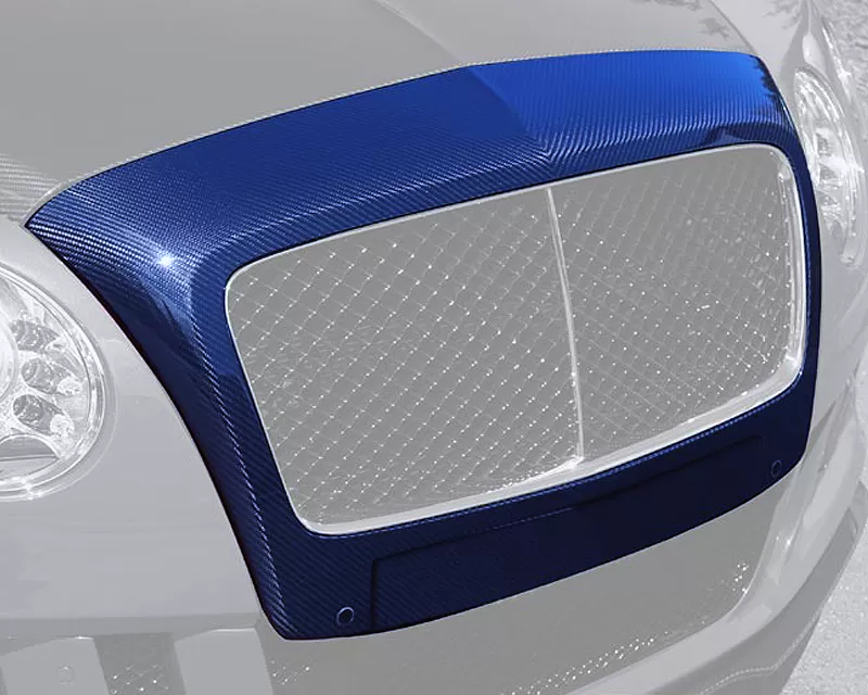 Mansory Carbon Fiber Front Grill Mask Bentley Continental Flying Spur V8 2015 - BFS 102 331