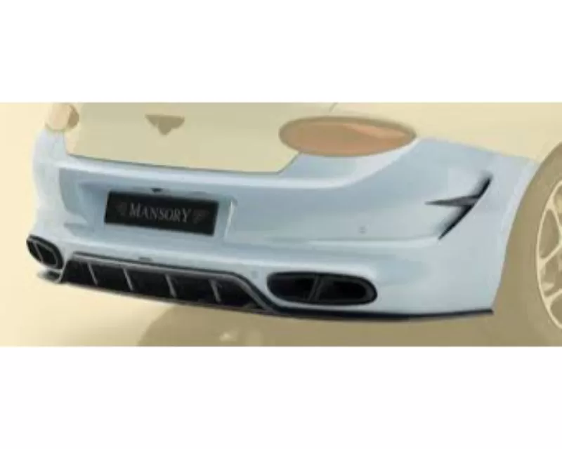 Mansory Rear Bumper w/Diffuser Bentley Continental GT | GTC 2019 - 3S3 802 081