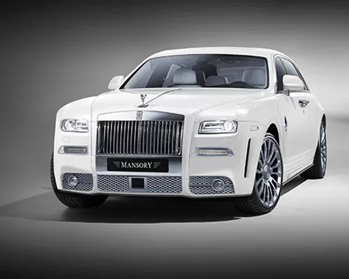 Mansory Front Bumper II w/Middle Grille | Air Outlet | Led Lights Rolls Royce Ghost 14-15 - RR4 102 082