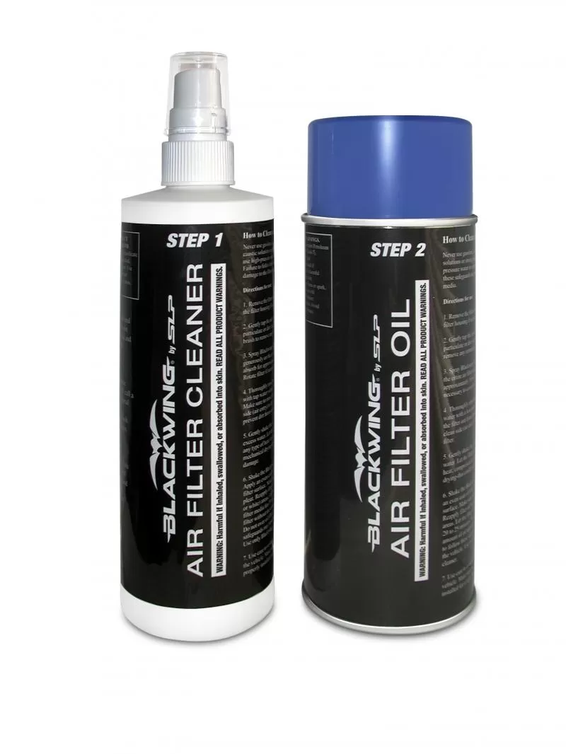 SLP Performance Air Cleaner and Oil Kit, "Blackwing" Filter Blue Chevrolet Camaro 2010-2015 - 25017