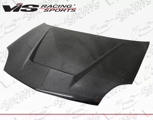 VIS Racing Invader Style Black Carbon Fiber Hood Dodge Neon 00-05 - 00DGNEO4DVS-010C